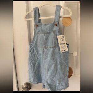 Zara 12-18 month overalls NWT